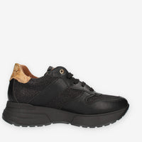 Alviero Martini Prima Classe Sneakers nere e Geo Classic glitterate