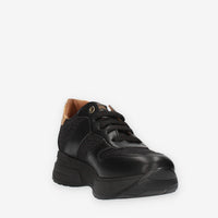Alviero Martini Prima Classe Sneakers nere e Geo Classic glitterate