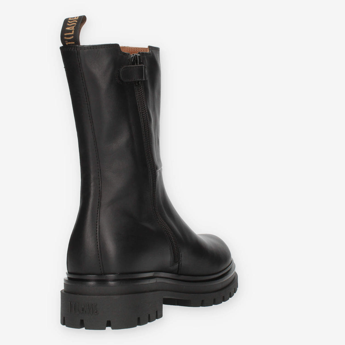 Alviero Martini Prima Classe Stivaletti neri con elastico Geo Classic