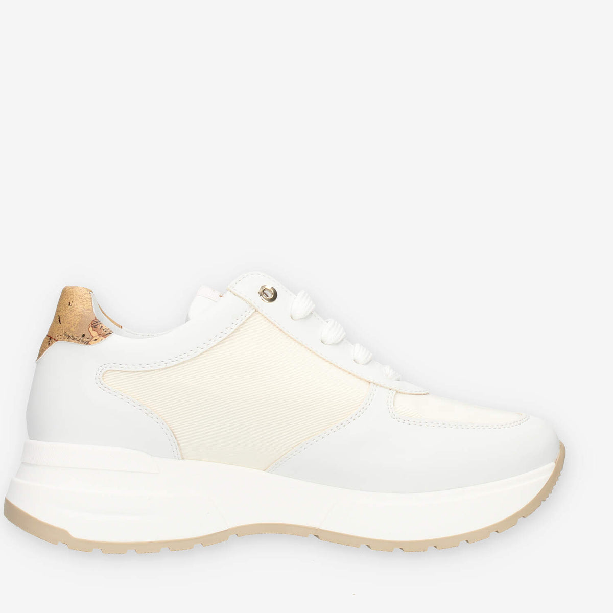 Alviero Martini Sneakers linea junior bianche e Geo Classic con strass