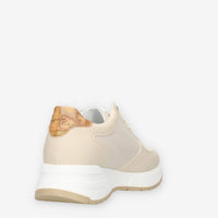Alviero Martini Sneakers linea junior beige e Geo Classic glitterate