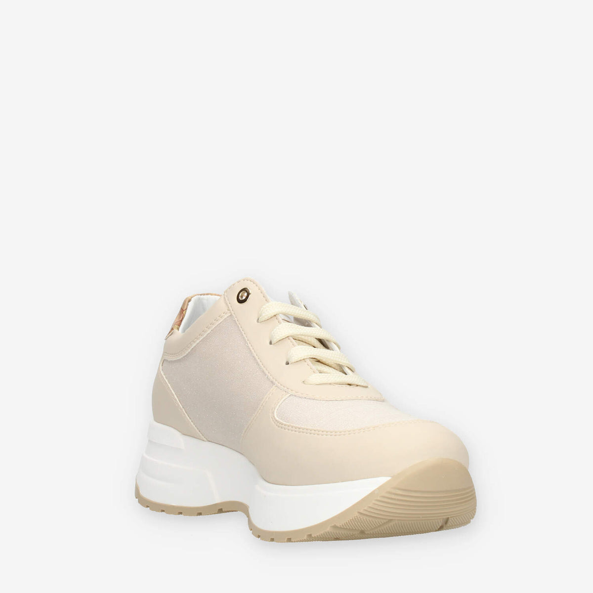 Alviero Martini Sneakers linea junior beige e Geo Classic glitterate