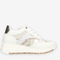 Alviero Martini Sneakers linea junior bianche e Geo Safari