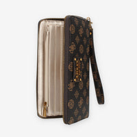 Guess Centre Stage Portafogli marrone logato