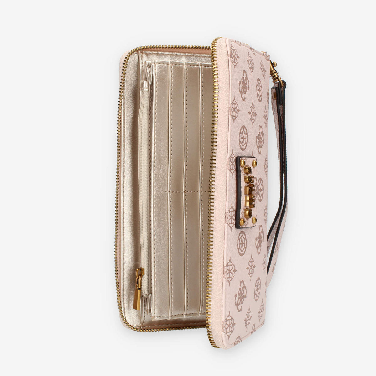 Guess Centre Stage Portafogli rosa logato
