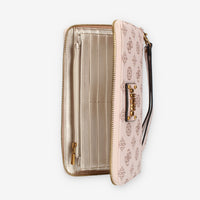 Guess Centre Stage Portafogli rosa logato