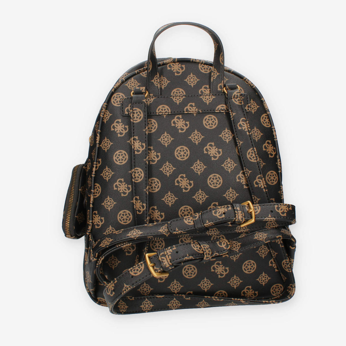 Guess House Party Zaino logato marrone