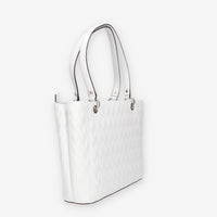 Guess Galeria Borsa Shopping a 2 scomparti trapuntata bianca