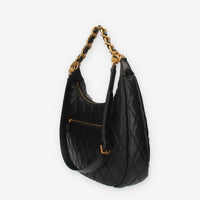 Guess Triana Borsa nera a spalla trapuntata con borchiette
