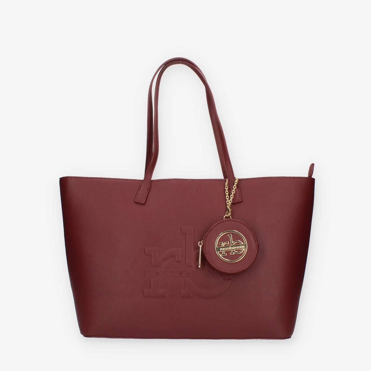 Rocco Barocco Perla Borsa modello Shopping grande bordeaux