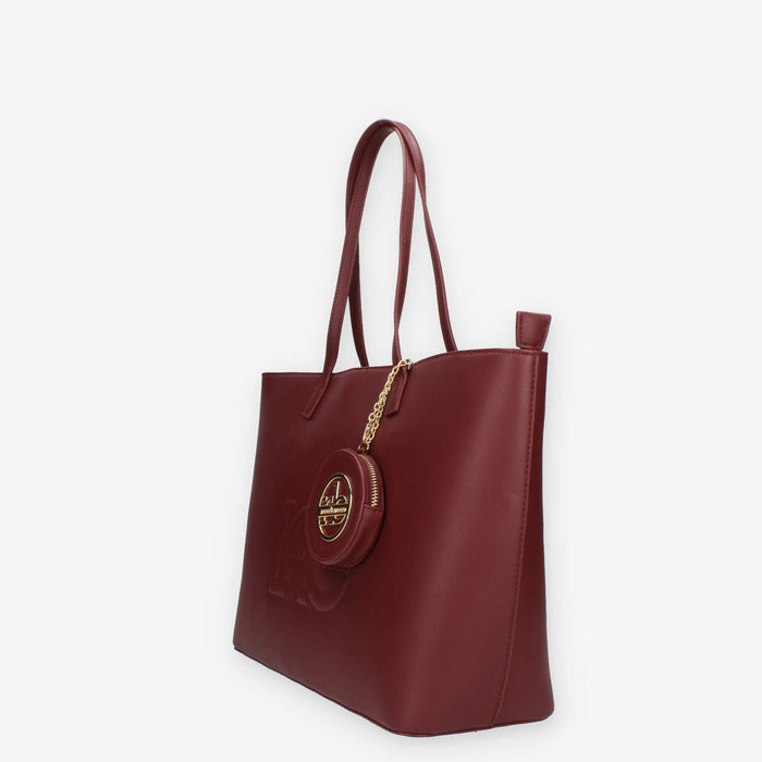 Rocco Barocco Perla Borsa modello Shopping grande bordeaux