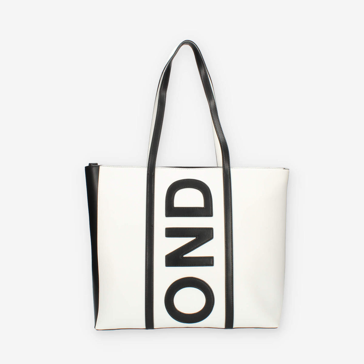 John Richmond Borsa Shopping bianca e nera