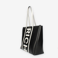 John Richmond Borsa Shopping bianca e nera