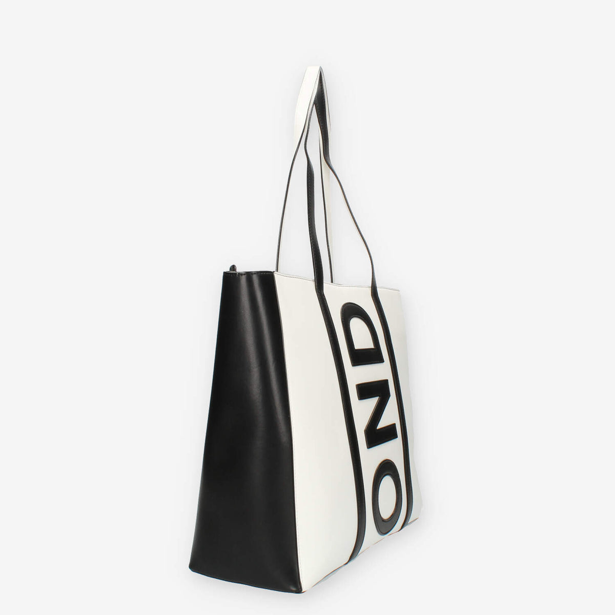 John Richmond Borsa Shopping bianca e nera