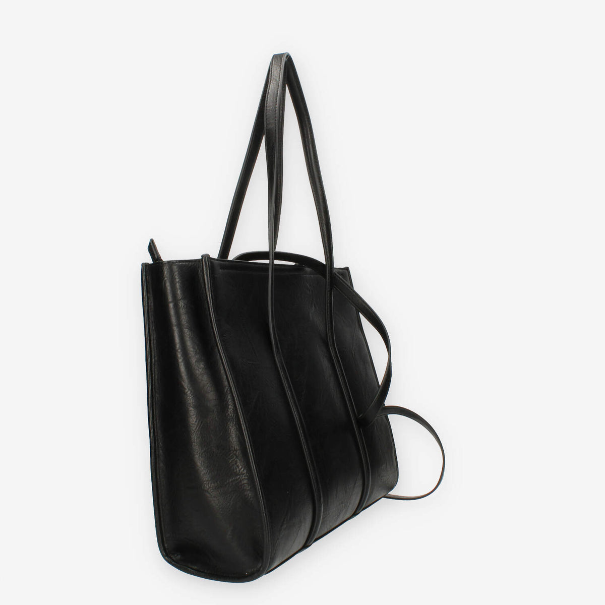 John Richmond Kuzon Borsa shopping nera e oro con charm
