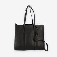 John Richmond Kuzon Borsa shopping nera e oro con charm