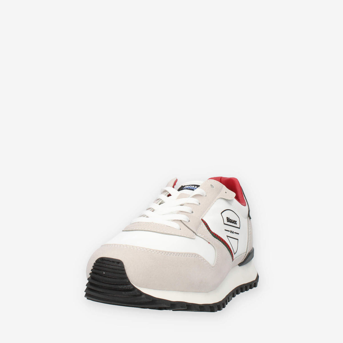 Blauer Dixon Sneakers beige bianche rosse e verdi da uomo