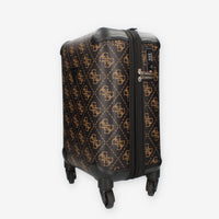 Guess Berta 18 in 4-WHEELER Trolley da cabina marrone logato