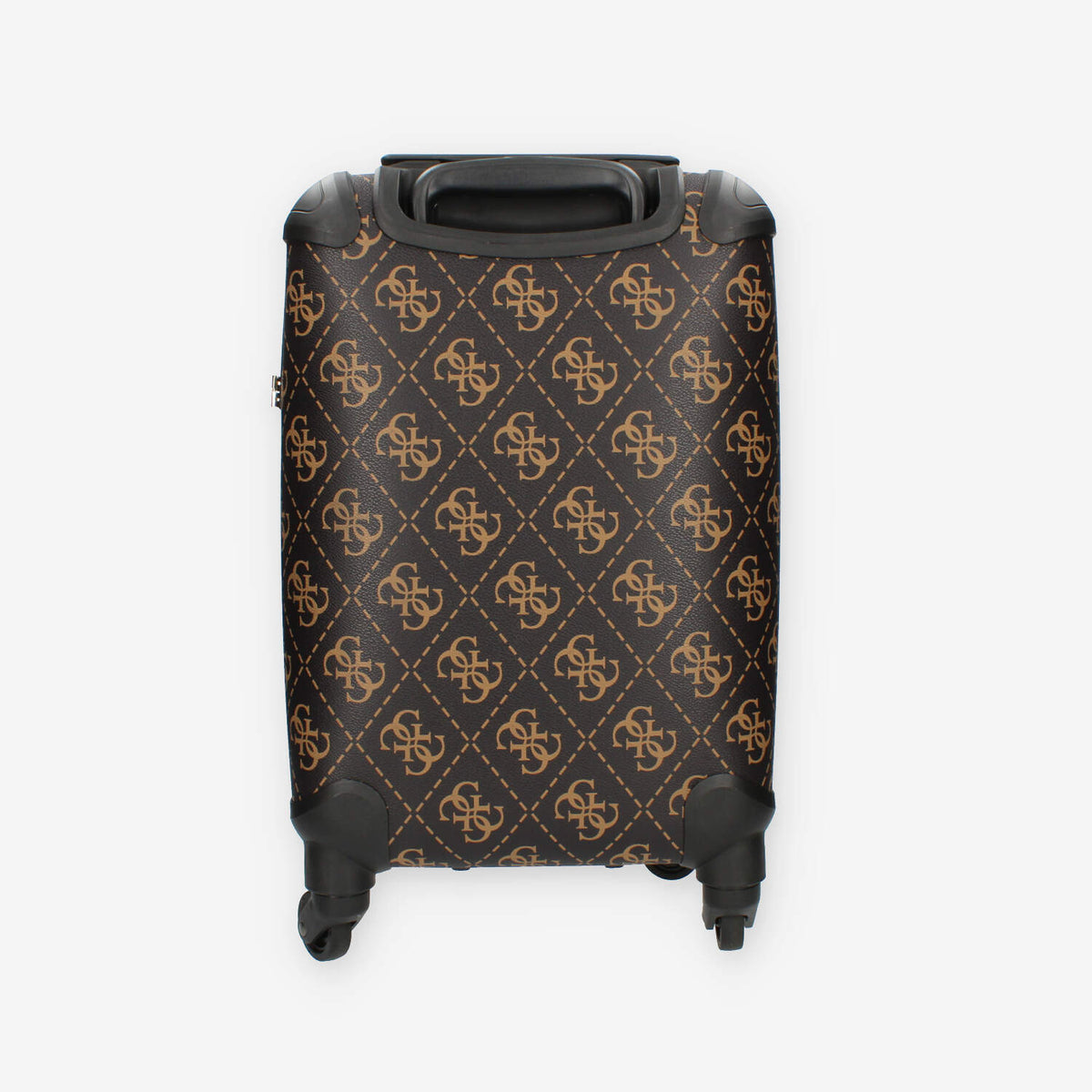 Guess Berta 18 in 4-WHEELER Trolley da cabina marrone logato