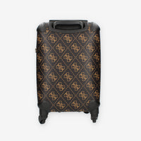 Guess Berta 18 in 4-WHEELER Trolley da cabina marrone logato