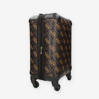 Guess Berta 18 in 4-WHEELER Trolley da cabina marrone logato