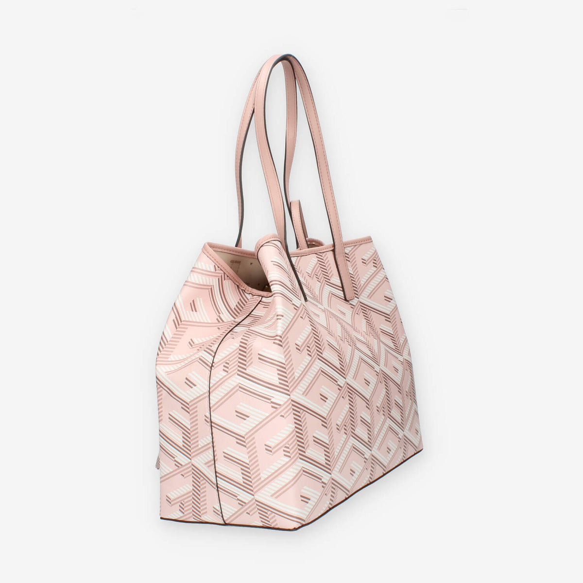 Guess Vikky Borsa Shopping grande rosa con pochette interna