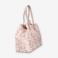 Guess Vikky Borsa Shopping grande rosa con pochette interna
