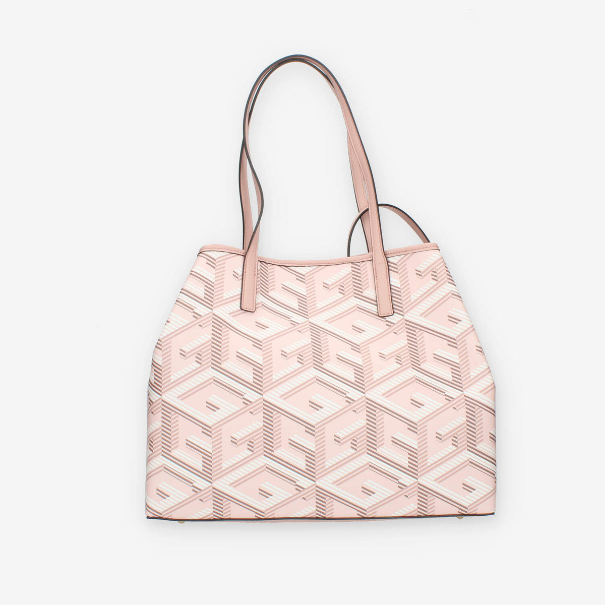Guess Vikky Borsa Shopping grande rosa con pochette interna