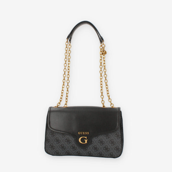 Guess Rossana Borsa a tracolla logata grigio e nero