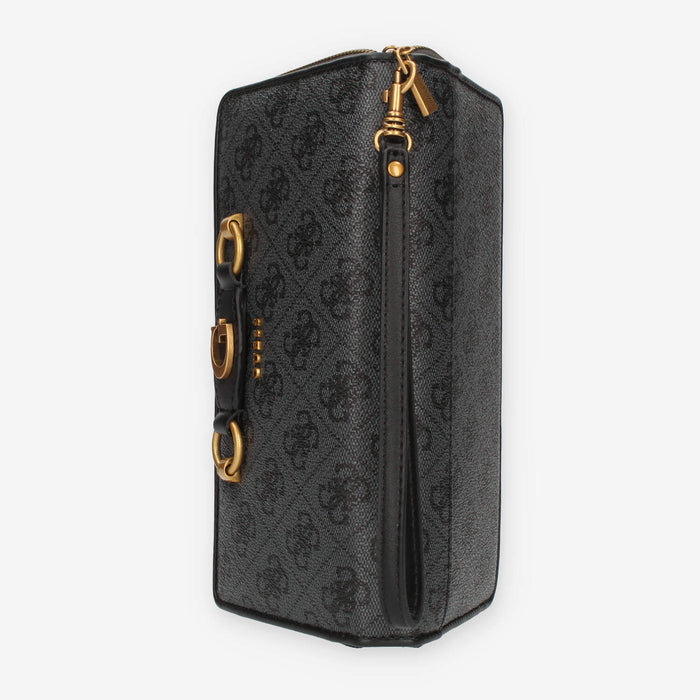 Guess Izzy portafogli grigio logato con polsiera