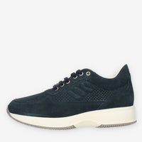 Lumberjack Raul Sneakers blu da uomo in camoscio