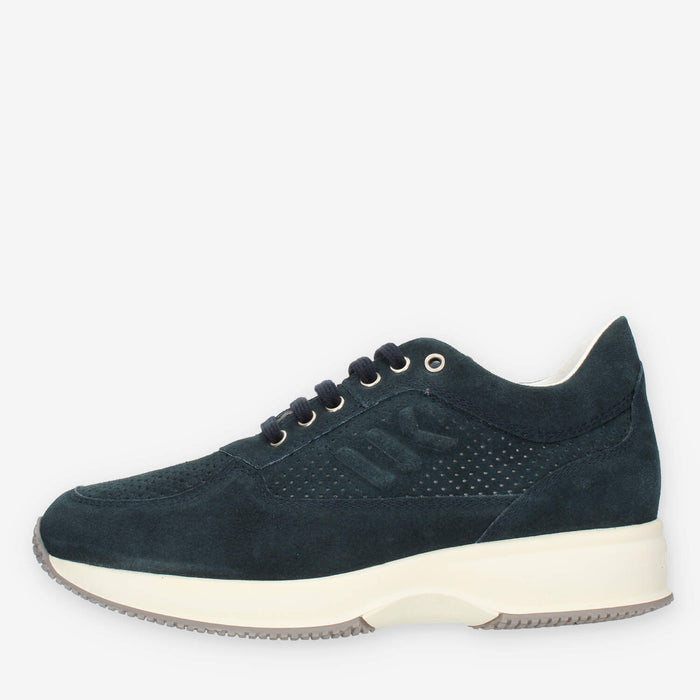 Lumberjack Raul Sneakers blu da uomo in camoscio