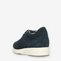 Lumberjack Raul Sneakers blu da uomo in camoscio