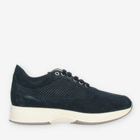 Lumberjack Raul Sneakers blu da uomo in camoscio