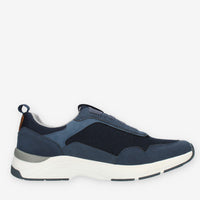 Lumberjack Travis Sneakers da uomo blu con lacci elastici