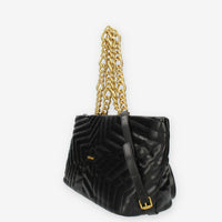 Marc Ellis Star Tote L Borsa modello shopping nera trapuntata