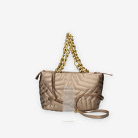 Marc Ellis Star Tote M Borsa media modello shopping bronzo trapuntata