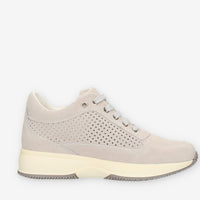 Lumberjack Raul Sneakers traforate in camoscio bianco sporco
