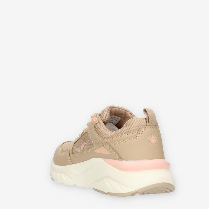 Lumberjack Number Sneakers beige con Memory Foam