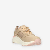 Lumberjack Number Sneakers beige con Memory Foam