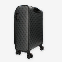 Guess Vezzola Trolley da cabina grigio logato a 4 ruote