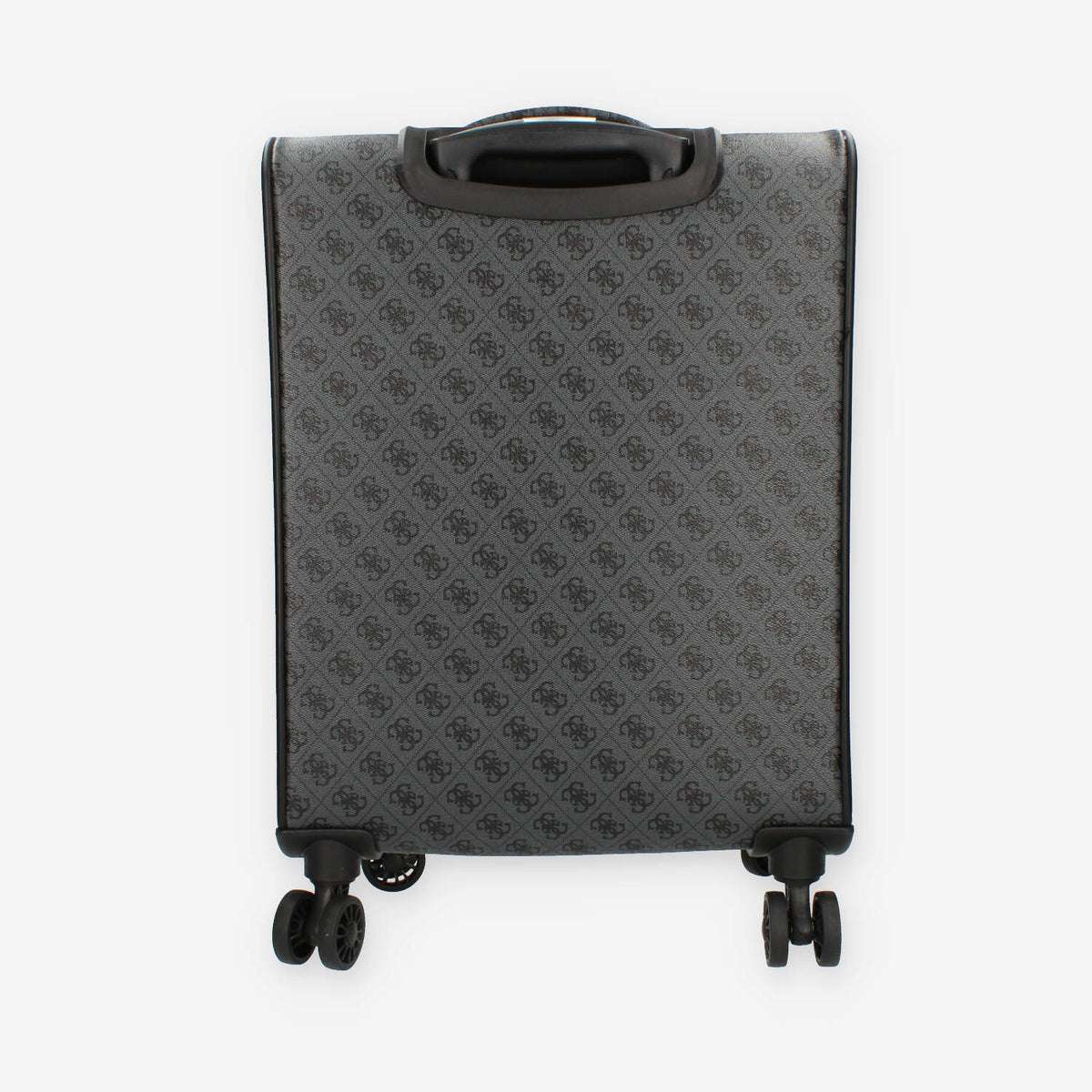 Guess Vezzola Trolley da cabina grigio logato a 4 ruote