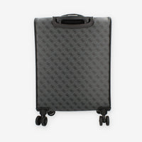 Guess Vezzola Trolley da cabina grigio logato a 4 ruote