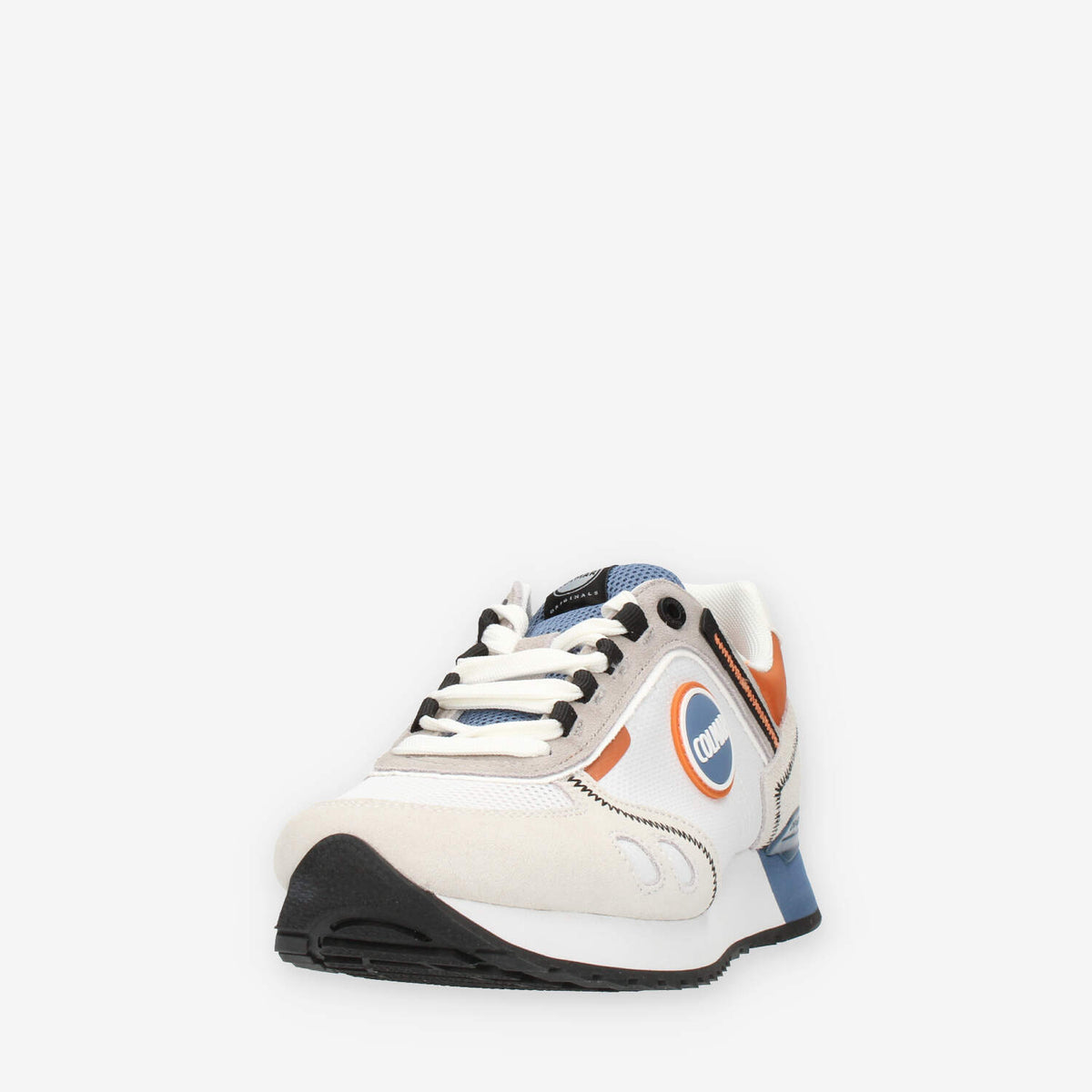 Colmar Travis Sport Colors Sneakers da uomo bianche blu e arancioni
