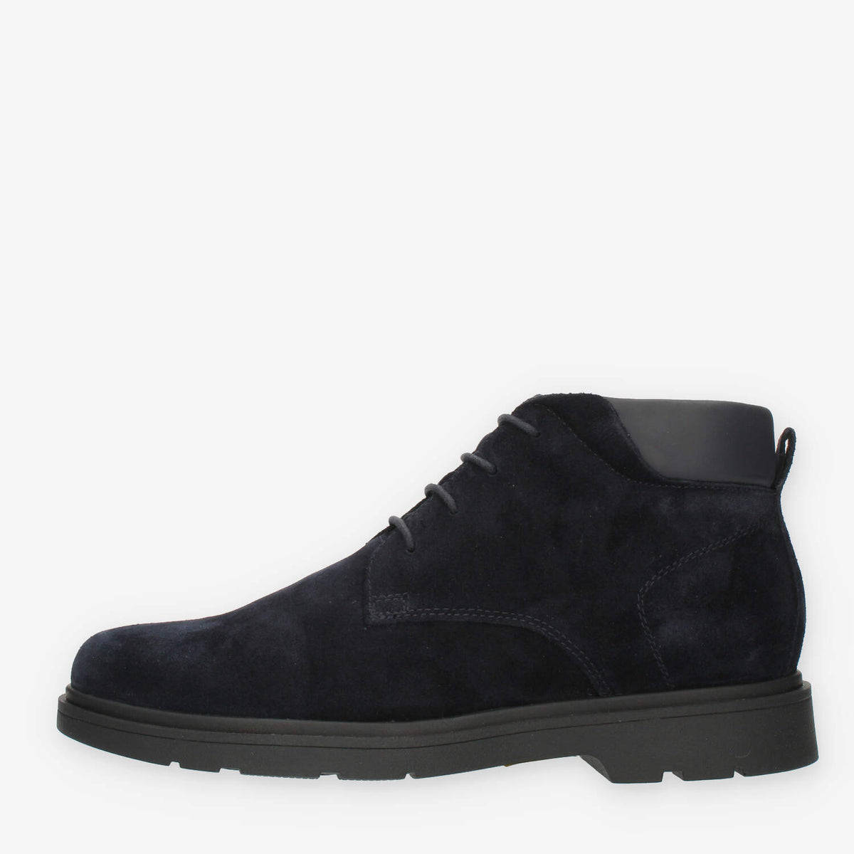 Geox Spherica Polacchine blu da uomo in camoscio