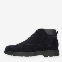 Geox Spherica Polacchine blu da uomo in camoscio