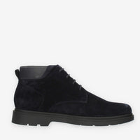 Geox Spherica Polacchine blu da uomo in camoscio