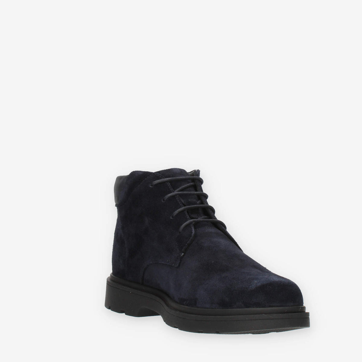 Geox Spherica Polacchine blu da uomo in camoscio