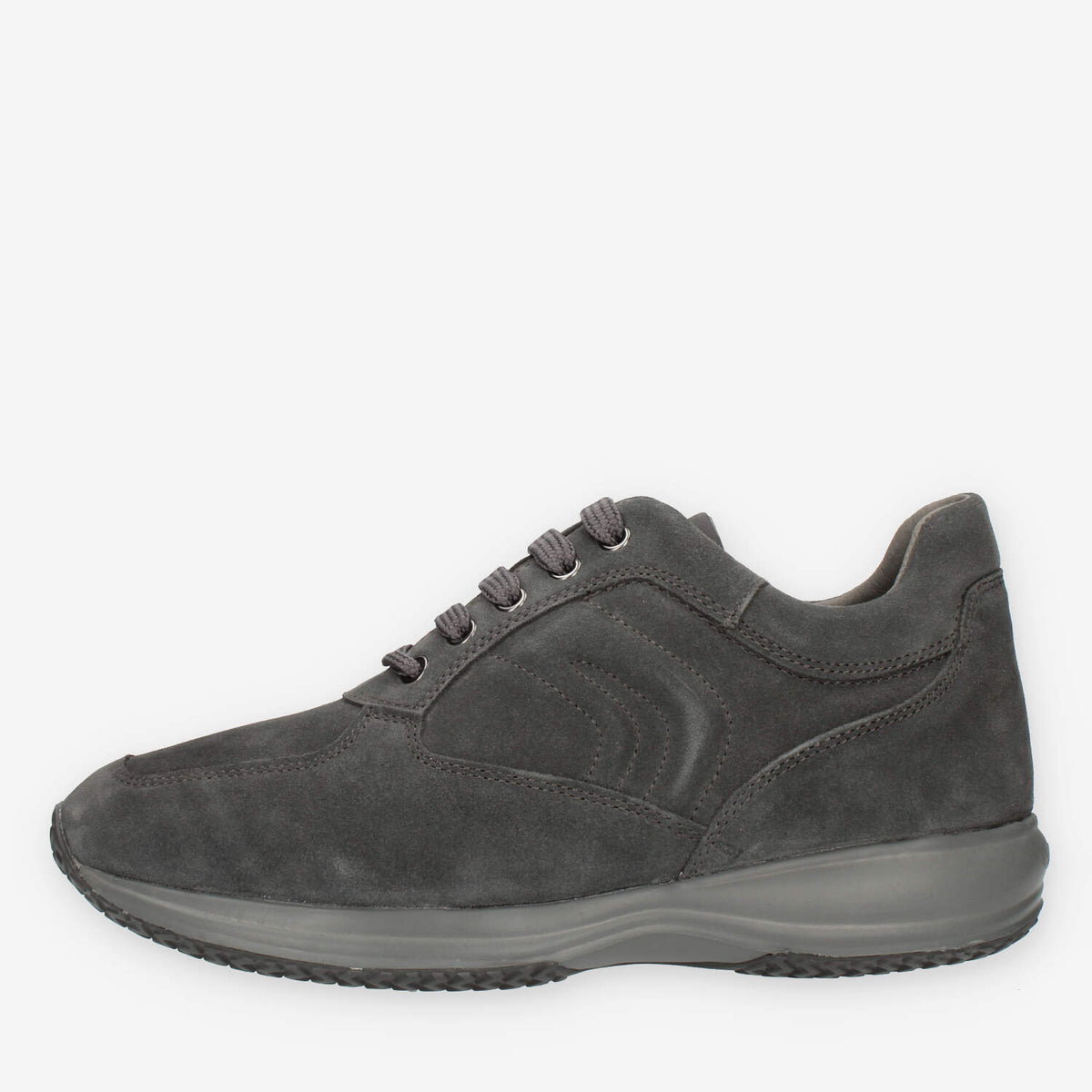 Geox Happy Sneakers scamosciate grigie da uomo