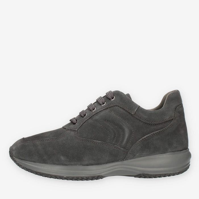Geox Happy Sneakers scamosciate grigie da uomo